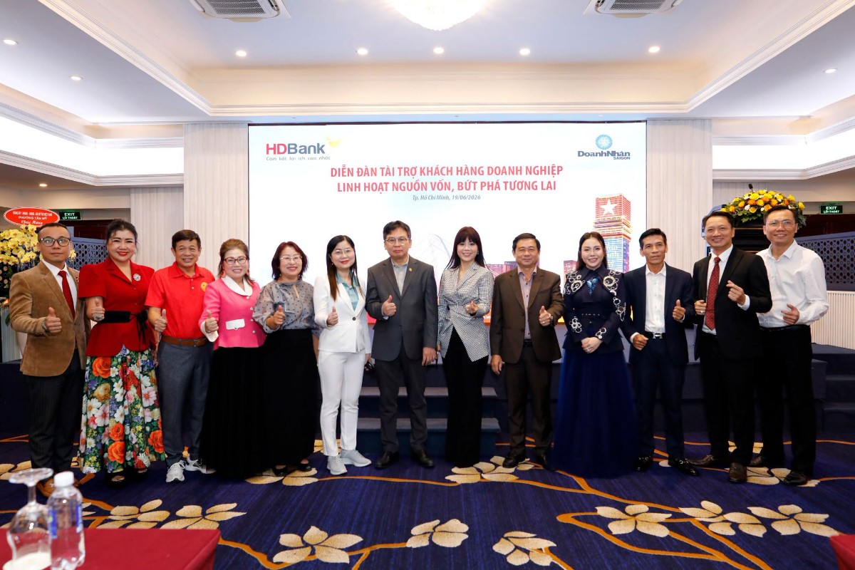 Hội Doanh nhân Sài Gòn phối hợp với HD Bank tổ chức thành công chương trình "SME Growth & Capital Access 2026 - Business Finance Networking"